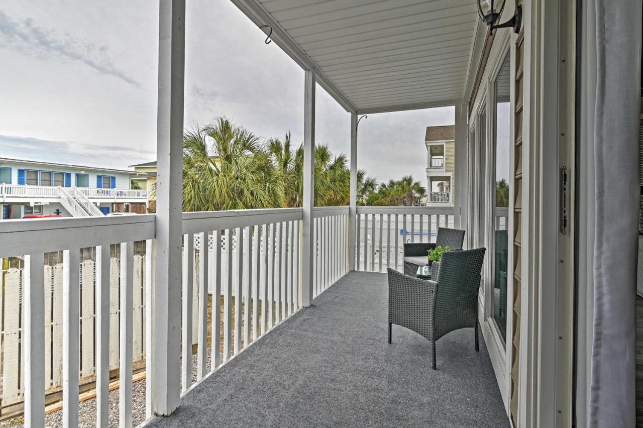 Surfside Beach Couples Retreat With Balcony! شاطئ ميرتل المظهر الخارجي الصورة