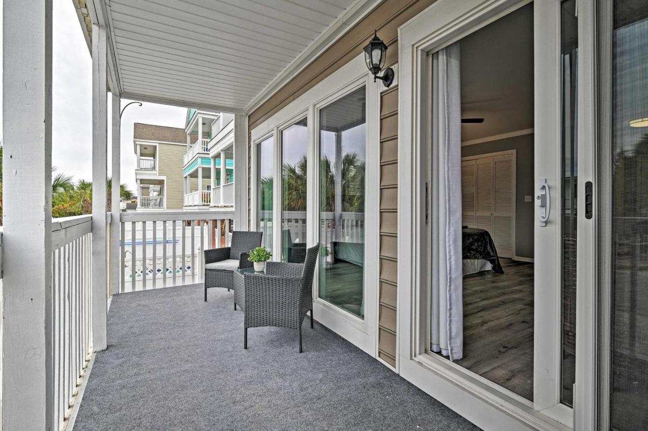 Surfside Beach Couples Retreat With Balcony! شاطئ ميرتل المظهر الخارجي الصورة