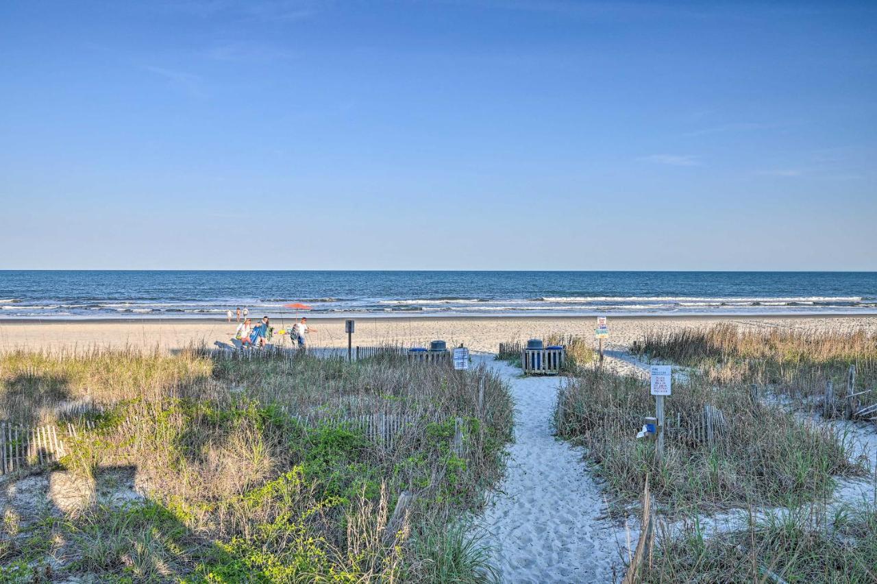 Surfside Beach Couples Retreat With Balcony! شاطئ ميرتل المظهر الخارجي الصورة