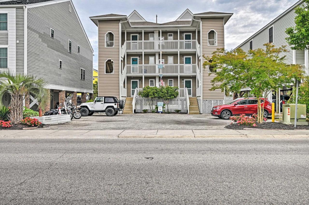 Surfside Beach Couples Retreat With Balcony! شاطئ ميرتل المظهر الخارجي الصورة